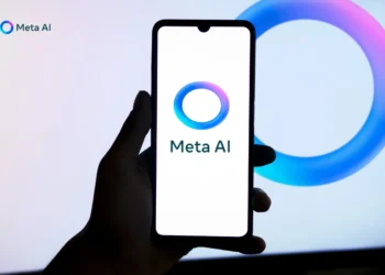 Meta AI App interface on mobile