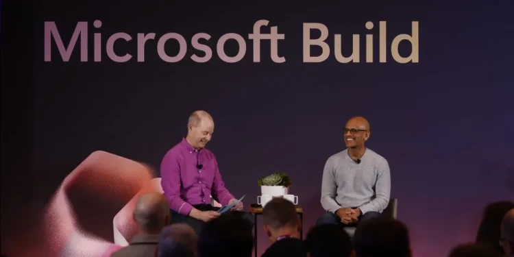 fireside chat for Microsoft build