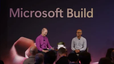 fireside chat for Microsoft build