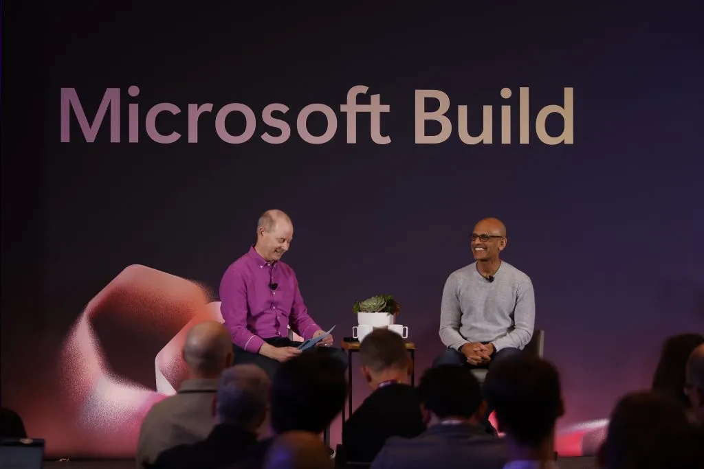 fireside chat for Microsoft build