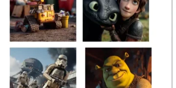 cartoon characters