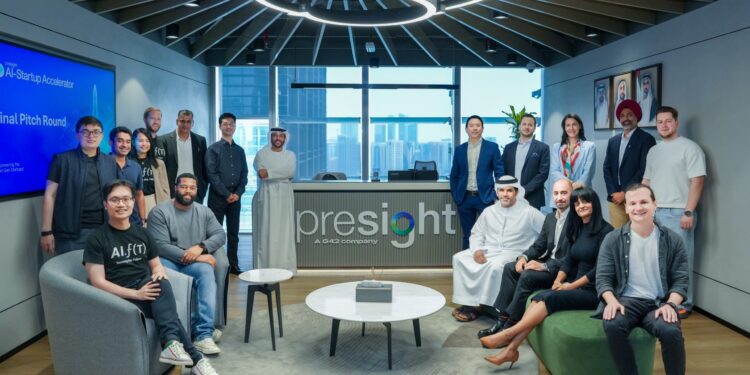 Presight AI Accelerator Launches in Abu Dhabi with 10 Global Startups