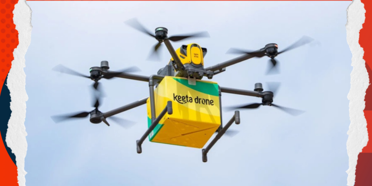Dubai Takes Flight: Keeta Drone Plans Sky-High Delivery Network Across 70% of City by 2030