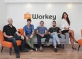 A picture of the workey team