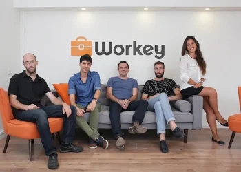 A picture of the workey team