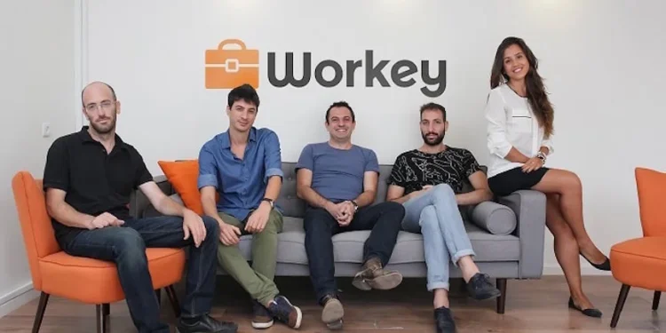 A picture of the workey team