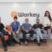 A picture of the workey team