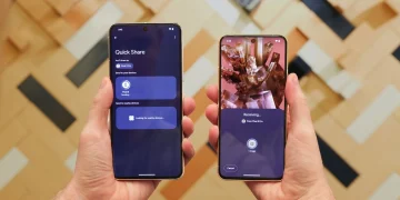 Quick Share connects Iphone and Android
