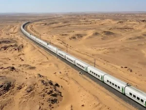 An electric high-speed rail