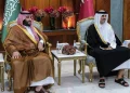 Saudi Crown Prince and Emir of Qatar