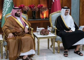 Saudi Crown Prince and Emir of Qatar