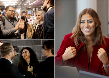 Impact Pioneers MENA climate program participants networking at Swedish Institute leadership event in Stockholm