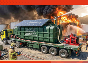 Omani engineer builds an AI-powered mobile Firefighting Unit for Industrial Fires