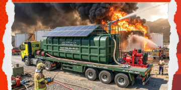Omani engineer builds an AI-powered mobile Firefighting Unit for Industrial Fires