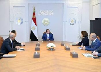 Orange Group CEO Christel Heydemann meeting Egyptian President Abdel Fattah El-Sisi in Cairo